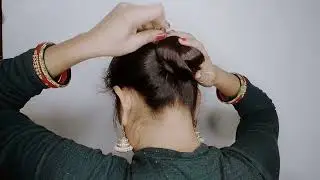 Enhance your Look with Simple Every day Bun Hairstyle by Self #youtube #video #hairbun #viral #juda