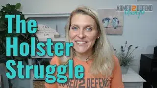Finding the right holster is hard!