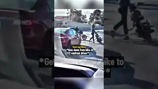 Road Rage Bikers Messes With the Wrong Man