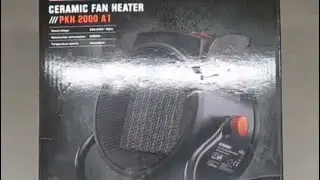 Parkside Ceramic Fan Heater Unboxing
