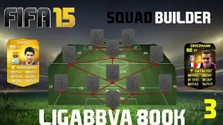 LigaBBVA Squad Builder No Messi Or Ronaldo 800k Team OP