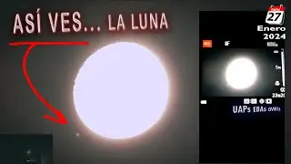 Вот как можно снимать луну - UAPs UFOs ⁙ 2024, 27 января (122)