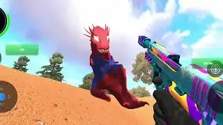 DINOSAUR HUNT- 2025 Walkthrough Gameplay New Gameplay THE END  (New Dinosaur Games Android)