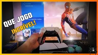 JOGANDO SPIDER-MAN remastered pela PRIMERA vez e FIQUEI CHOCADO😱🕷️