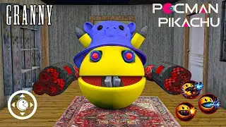 Playing as SpiderMan x Granny x Grandpa x RUMI call MS PACMAN x Baby Spider in Granny House