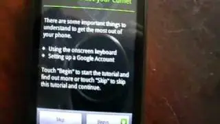 T-Mobile Comet Android Unboxing