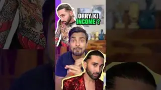 Orry Income 💸🔥 #income #orry #trendingshorts #viral #business #income #shorts