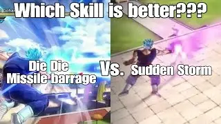 Dragon ball Xenoverse 2 Skill Test! Sudden Storm Vs. Die Die Missile Barrage!!