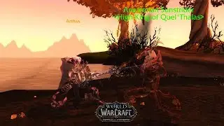 The Fall of the Sunwell 8.1 - Blood Elf Heritage Armor Questline
