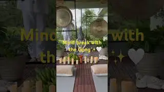 Relax✨🤍 #mindfulness #soundhealing #relaxing #gongbath #zen #soundbath #stressfree #432hz #gong