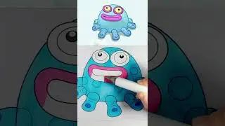 Coloring Toe Jammer, My Singing Monsters #toejammer #mysingingmonsters