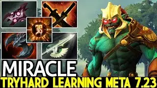 MIRACLE [Huskar] Pro Try Hard Learning New Patch 7.23 Dota 2
