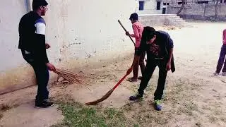 Cleaning Back Alley Part 1 [ SBSI Activity At Village Semra ]
