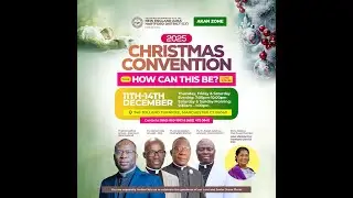 Church of Pentecost Hartford District Christmas Convention Saturday Morning Service (12/13/25)