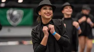 Checotah Winter Guard B Team 2024 - Women In Black