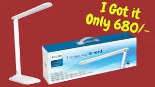 Philips led lamp Unboxing ||Philips AIR LED Desklight Unboxing and Review|| 5 watt led table lamp