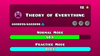 Theory OF Everything 12&deg; Nivel Geometry Dash 