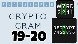 PlaySimple CRYPTOGRAM level 19 20