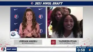 Yazmeen Ryan Interview - 2021 NWSL Draft