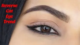 EASY REVERSE CAT EYE MAKEUP TUTORIAL | NEW MAKEUP TREND