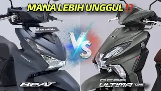 MANA LEBIH UNGGUL ⁉️ NEW YAMAHA GEAR ULTIMA VS NEW HONDA BEAT