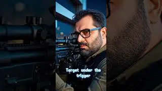 target under the trigger. Meta AI is full of fun. #aimedia #metaai #snipermontage