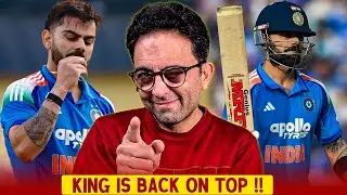 Virat Kohli is back as the No.1 ODI batter in the latest ICC rankings! 🇮🇳👑
