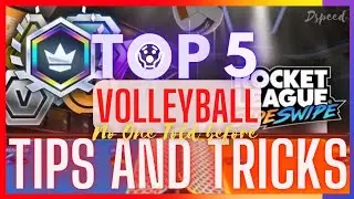 *TOP SECRET SIDESWIPE TIPS AND TRICKS* | Rocket league mobile VOLLEYBALL
