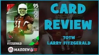 MUT 16 Card Review | TOTW Larry Fitzgerald