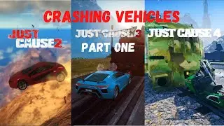 Crashing Vehicles | On Just Cause Games JC2-JC3-JC4