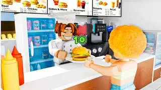 ИГРАЮ В Burgeria Tycoon(бургерский магнат) В Roblox...