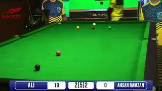 Ali v.s M.Asif Top 32 ( THE RACk SNOOKER)  Rocket Snooker Factory #sialkot