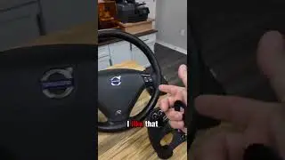 But why the BMW steering wheel? . #Volvo #s60 #volvos60 #simrig #nohesi #simracingrigs #sim