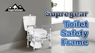 Stay Independent, Stay Safe 🚽 | SupreGear Toilet Safety Frame