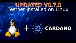 Cardano Test net v0.7.0 installed on Linux Ubuntu 19.10 Desktop