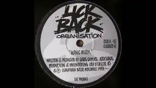 Lick Back Organisation - Maniac Music (Original Version) - [Suburban Base]