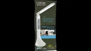 OttLite Travel Bed Side Table Rechargeable LED Task Lamp Emergency Flash Light Dark See CSRD300W