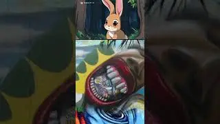 The Brave Little Rabbit and the Big Bad Wolf #anime #animation #disney #fyp #kids_stories