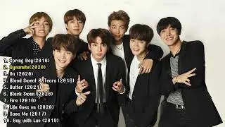 Top 10 BTS Songs - Top Hits Song 2016-2020