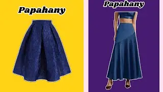 DIY Pattern: Loose Dress with Box Pleats & Trendy A-line Mini Skirt