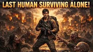 Last Human,Zombie Attack,Apocalypse, Surviving Alone, Horror Movie Zombie Survival, End of the World