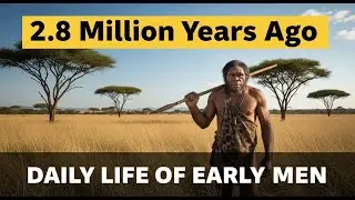 Daily Life of Early Men | Survival 2.8 Million Years Ago (Stone Age Documentary)