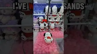 This Method is OP at the Arcade!#arcade #clawmachine #round1 #cranegame #gaming