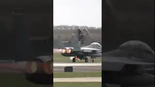 RAF Lakenheath F15 Close up Action