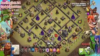 3 star th9 war attack strategy without heroes|COC