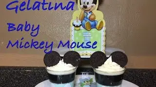 gelatina Baby Mickey mouse