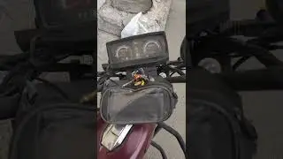 Дичайшая экономия энергии от led фары!  #racertourist #rc150 #moto #upgrade