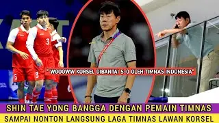 🔴 BERITA TIMNAS-SHIN TAE YONG BANGGA ❗ NONTON LANGSUNG TIMNAS INDONESIA LAWAN KORSEL DI PIALA ASIA 