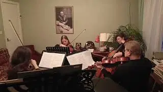 Триптих по мотивам картин Иеронима Босха для струнного квартета,часть II 