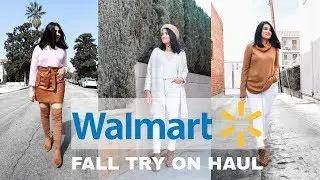 WALMART FALL TRY ON HAUL 2019 | WALMART CLOTHING HAUL